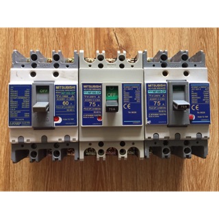 Aptomat 3 pha Mitsubishi nội địa nhật 60A,75A,100A