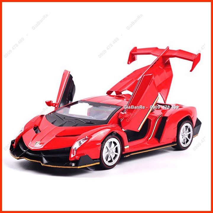 Xe Mô Hình Kim Loại Lambo Veneno Tỉ Lệ 1:32 - 9747.2