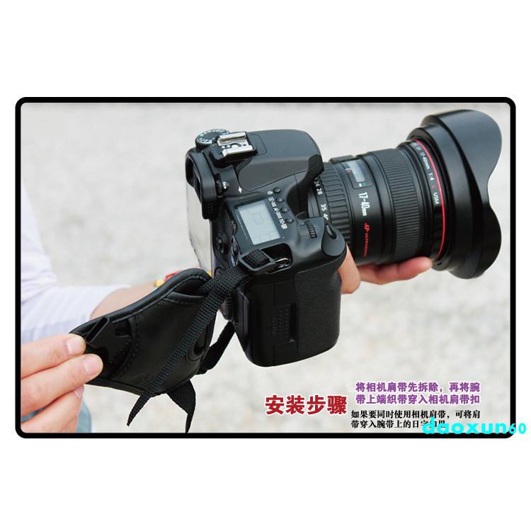 Máy Ảnh Canon 60d 70d 80d 77d 760d Nikon D3300 D5200 D7100 Dslr Wrist Se208