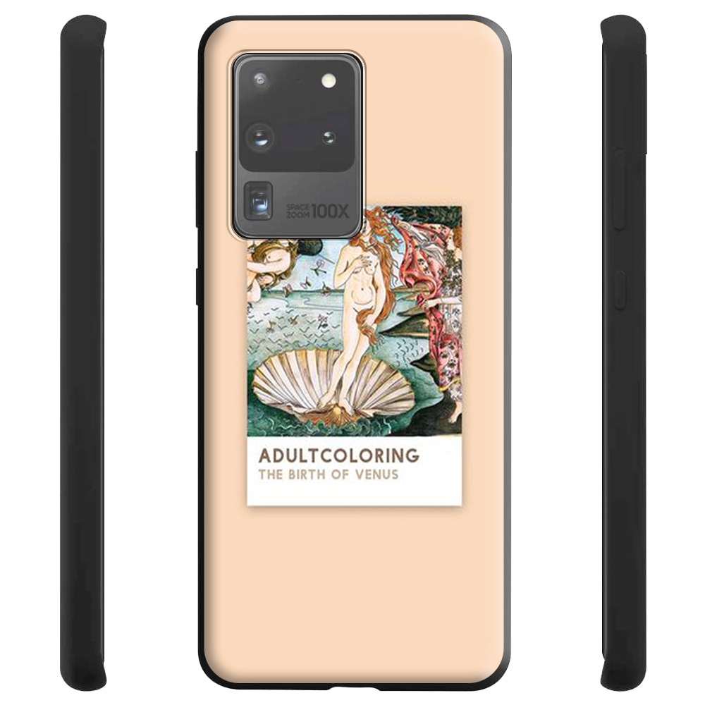 Ốp Điện Thoại Silicon Mềm In Hình Tranh Vẽ Van Gogh Cho Samsung Galaxy A7 2018 / A9 2018 / Note 10 / Note 10 Plus / Note 10 Lite