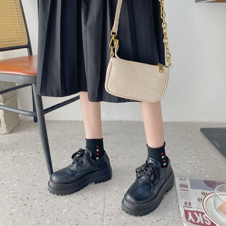 Giày Nữ Cột Dây Đế Dày Thoải Mái Thời Trang