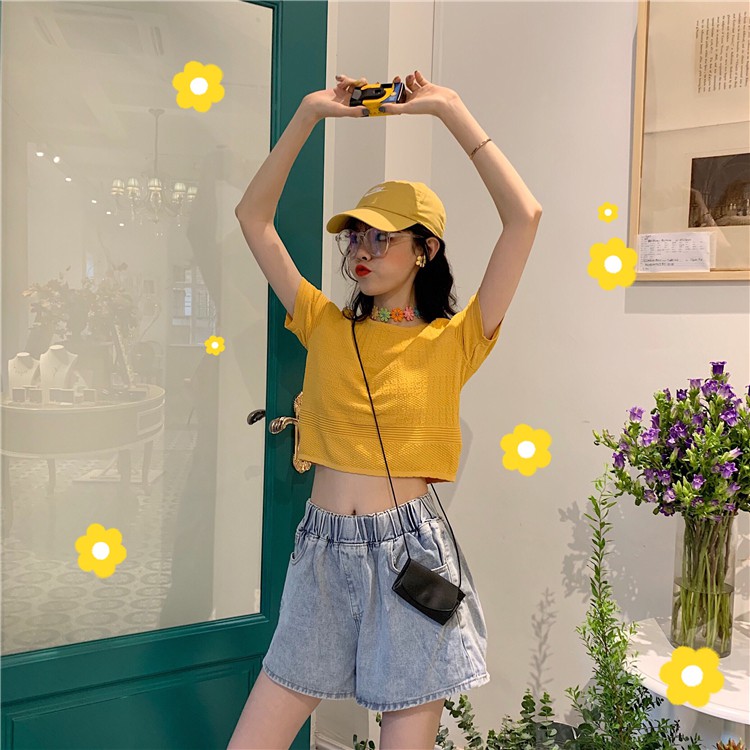 [SẴN] Áo croptop len nữ Ulzzang Quảng Châu ALC11 | BigBuy360 - bigbuy360.vn