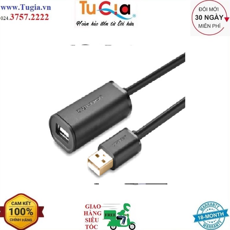 Cáp Nối Dài Ugreen USB 2.0 10325 (25m) Hàng Chính Hãng