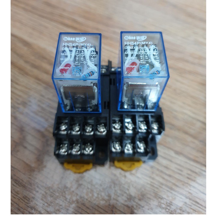 Rơ le 220V 14 chân MY4NJ relay kiếng