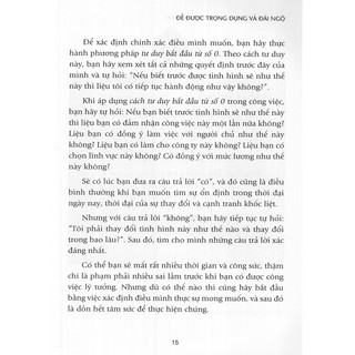 Sách - Để Được Trọng Dụng & Đãi Ngộ