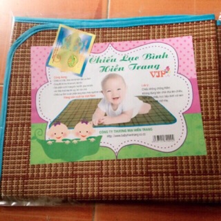 Chiếu lục bình chống thấm mát mẻ cho bé