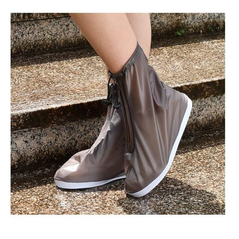 Bọc giày đi mưa cổ vừa