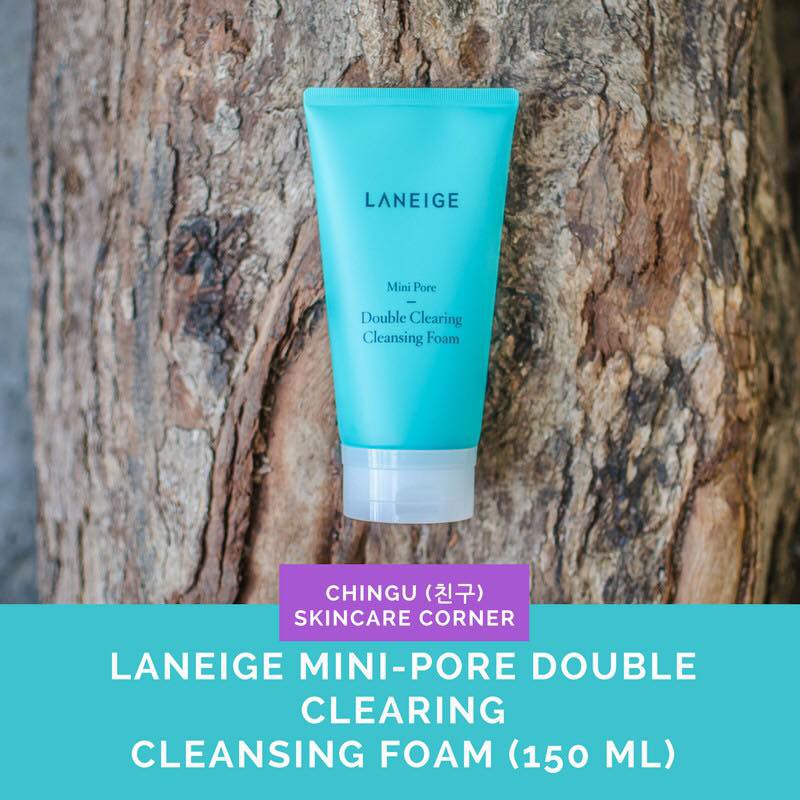 SỮA RỬA MẶT LANEIGE MINI PORE DOUBLE CLEARING CLEANSING FOAM 150ML NHẬP KHẨU CHÍNH HÃNG - 4453