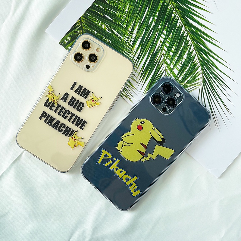 Ốp lưng iphone hình Pikachu dễ thương, bảo vệ camera 6/6plus/6s/6splus/7/7plus/8/8plus/x/xr/xs/11/12/pro/max/plus/promax