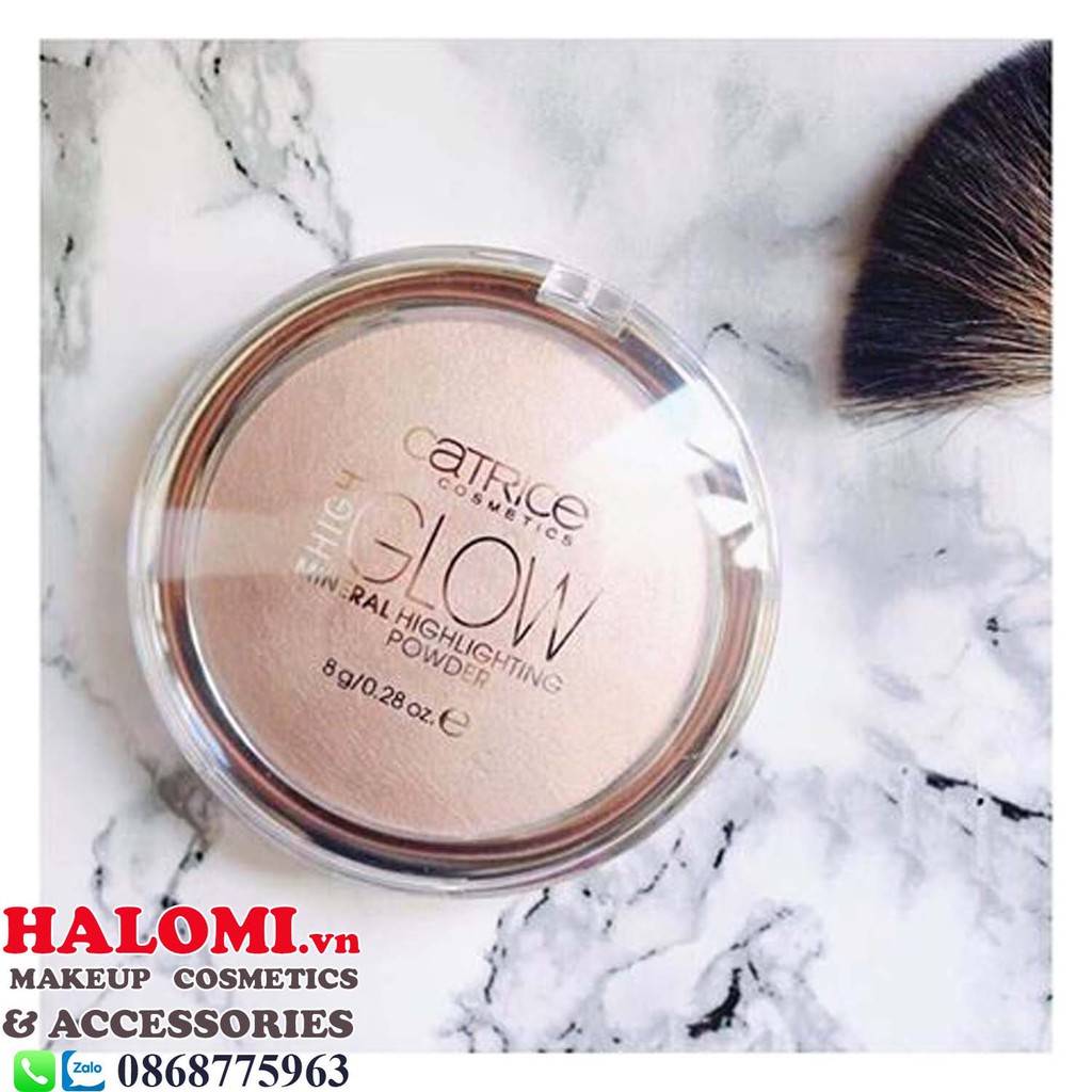 Phấn Bắt Sáng Catrice High Glow Mineral Highlighting Powder Chính Hãng HALOMI