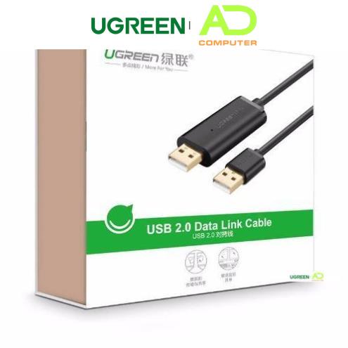 Dây USB 2.0 (Data Link) truyền dữ liệu giữa các máy tính UGREEN US166
