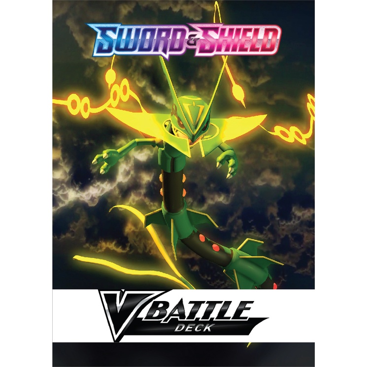 Bộ 60 thẻ bài Pokemon - Rayquaza V Battle Deck 2021