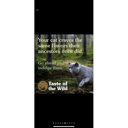 Thức ăn cho mèo hạt Taste of the Wild