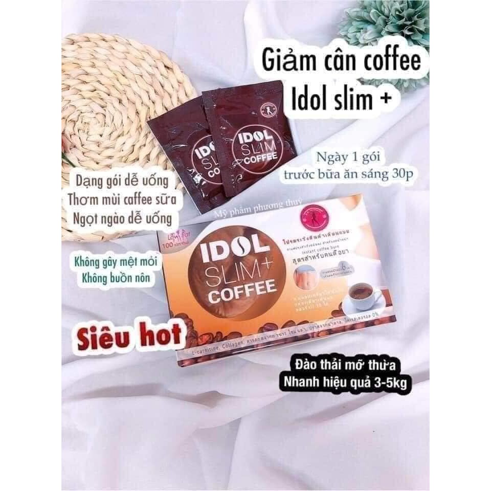Hộp 10 gói CAFE, cà phê giảm cân IDOL SLIM thái lan