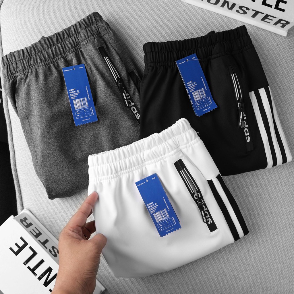 Quần short thể thao nam 3 sọc cá tính chất siêu đẹp | BigBuy360 - bigbuy360.vn