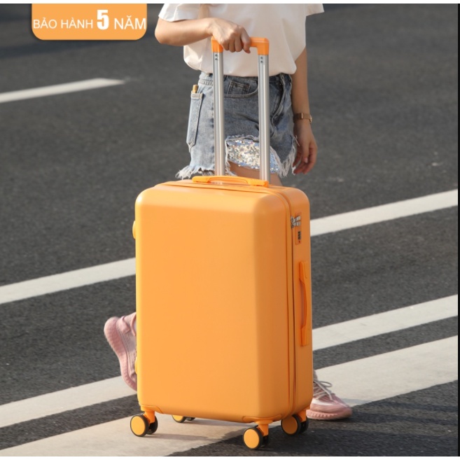 Vali du lịch kingsun vali kéo size 20inch màu cam