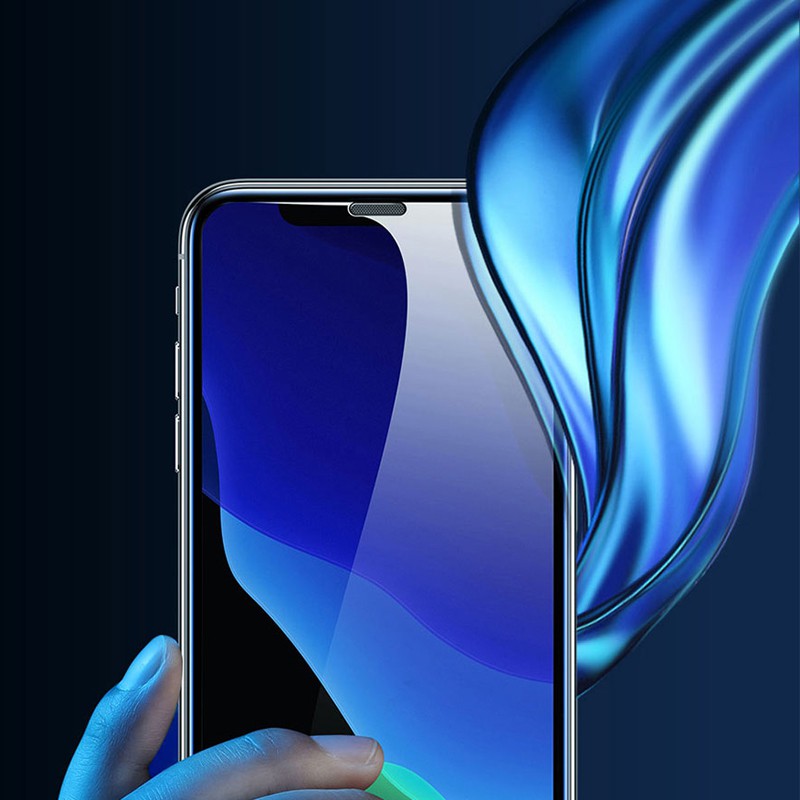 Kính cường lực KOOSUK bảo vệ màn hình HD trong suốt thích hợp cho iPhone 11 Pro 12 Mini x Xr Xs Max 6 6S 7 8 Plus