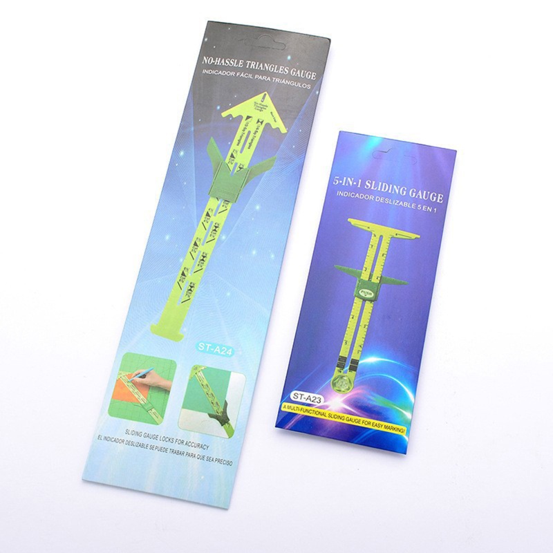 Thước Trượt Đo Lường Hình Chữ T 5 Trong 1 Chuyên Dụng Trong May Vá