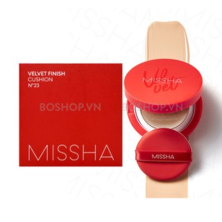 Phấn nước missha velvet finish no21