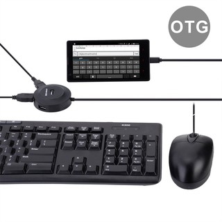 Bộ Chia 4 Cổng USB Ugreen OTG 20278 Đen