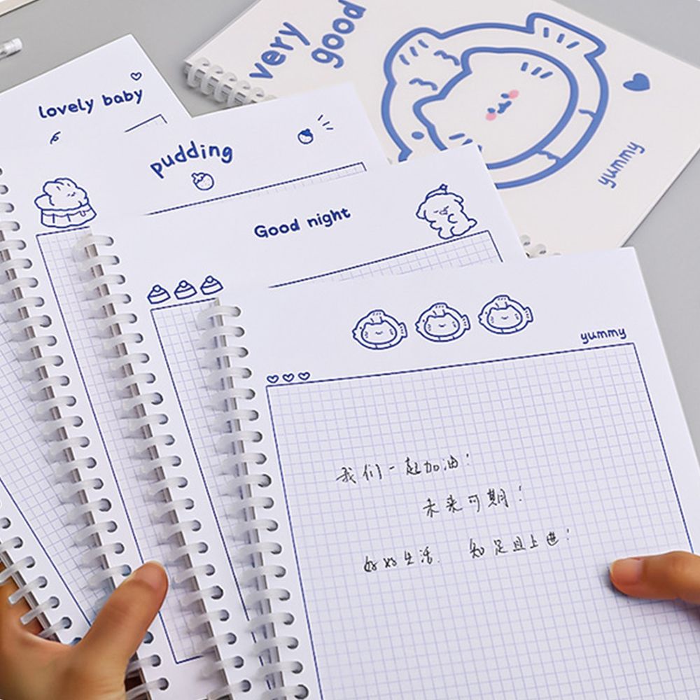 Sổ tay 30 trang bìa PVC dạng lưới B5 có thể tháo rời tiện dụng