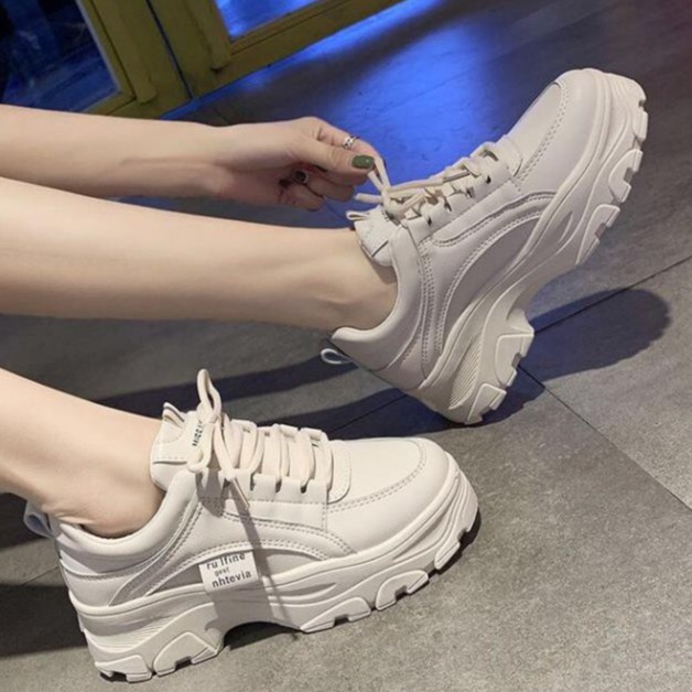 freeship Giày thể thao nữ mẫu mới đế cao êm chân (rulfine) kho giày phương linh