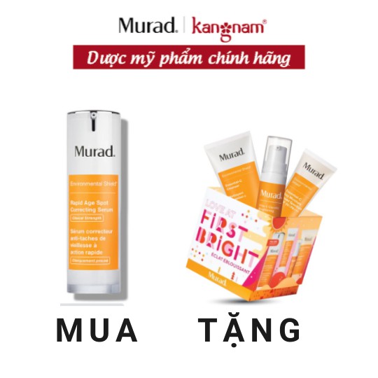 MUA Tinh Chất Serum Giảm Nám 7 Ngày Murad 30ml TẶNG NGAY Bộ 3 Sét Nám Murad