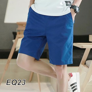 Quần short kaki màu xanh biển eq23