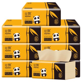 Giấy ăn gấu trúc sipiao - thùng 27 bịch