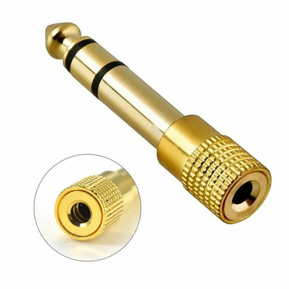 Cáp Chuyển Đổi Âm Thanh Jack Cắm 3.5mm 6.5mm Cho Đàn Guitar