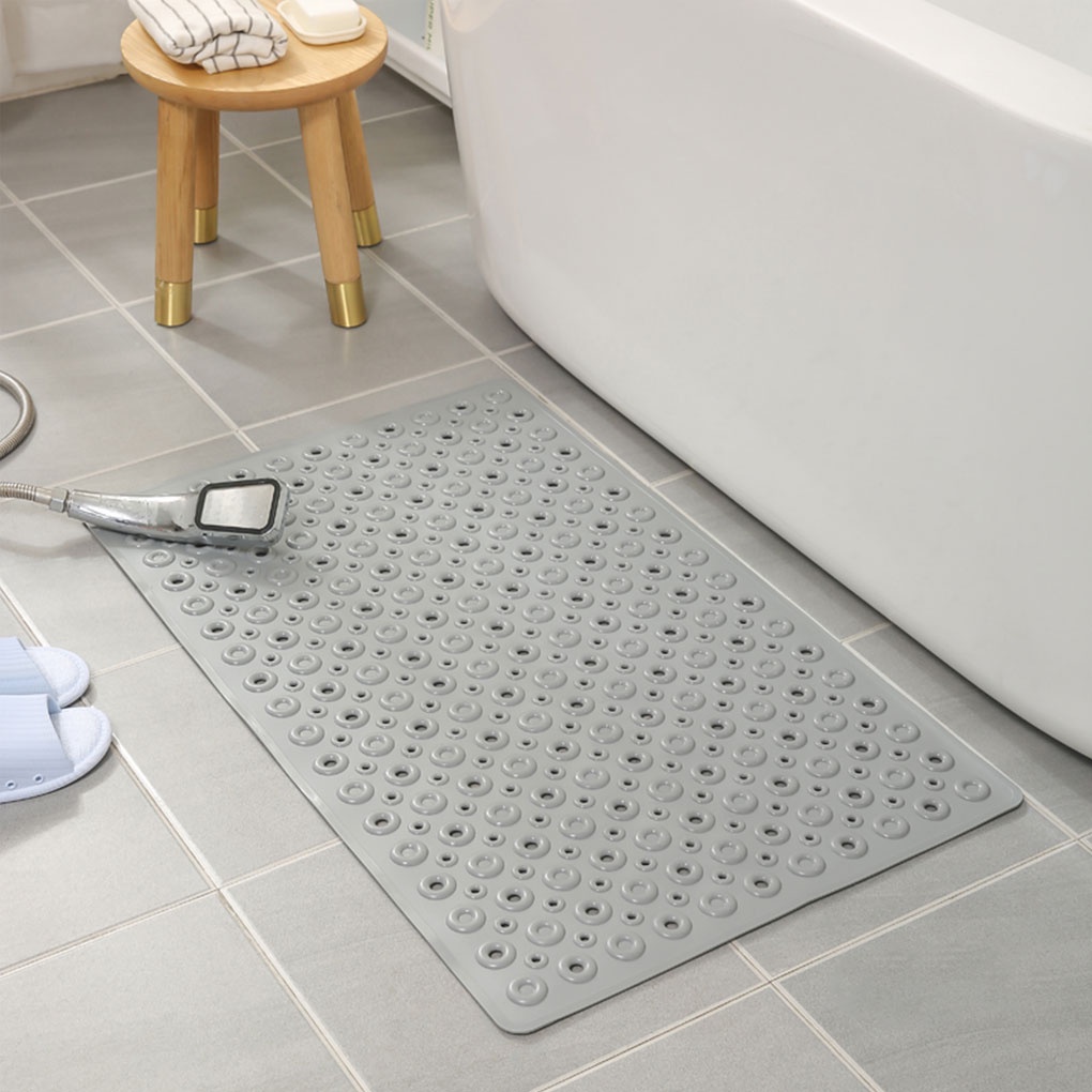 [CHOO] Non-Slip Shower Mat with Suction Cup Bathtub Bathroom Rubber Pad Toilet Massage PVC Foot Mat