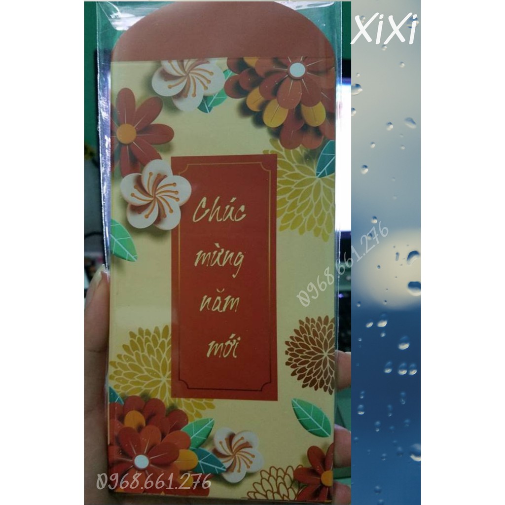 [LÌ XÌ COUCHE CAO CẤP SET 10 BAO] LÌ XÌ TẾT 2019 - HÀNG CAO CẤP(TẶNG KÈM TÚI NILON)