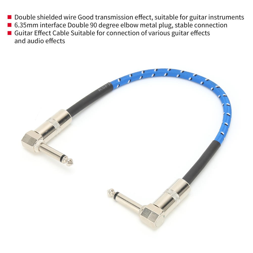 Dây Cáp Hiệu Ứng Đàn Guitar Điện 90 Độ 6.35mm | BigBuy360 - bigbuy360.vn