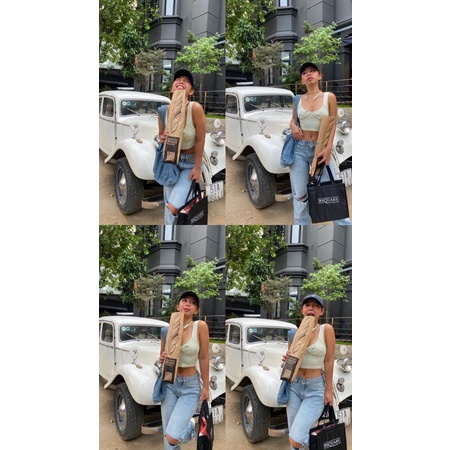 Áo H**M Cropped Top VNXK