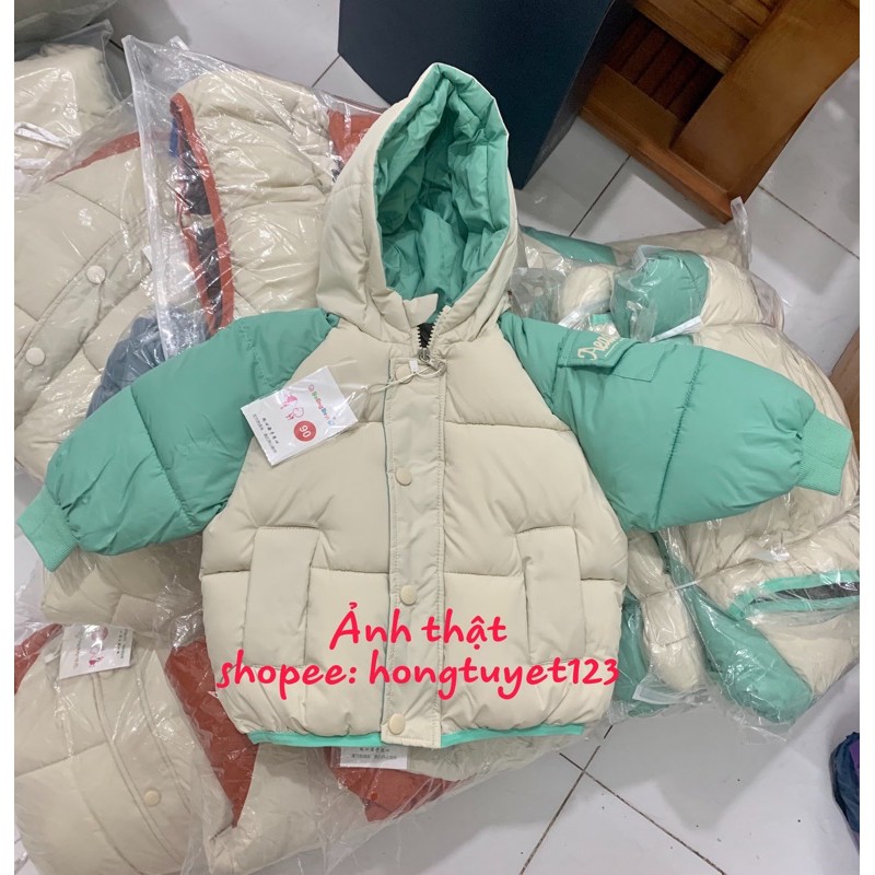 Áo khoác phao siêu ấm - áo đại hàn cho bé trai, bé gái - hàng Quảng Châu