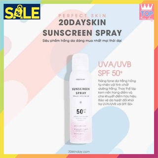 Xịt chống nắng dưỡng trắng 20dayskin 🔥