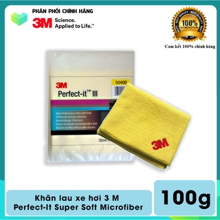 Khăn lau xe hơi 3m perfect-it super soft microfiber pn05400 32cm x 36cm