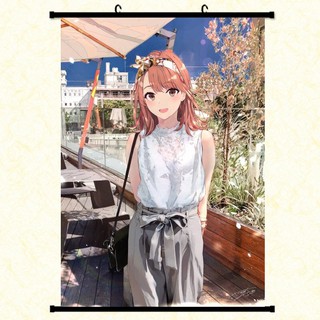 Poster vải anime Iroha Isshiki 02 Oregairu 40x60 - SNAFU - tranh vải