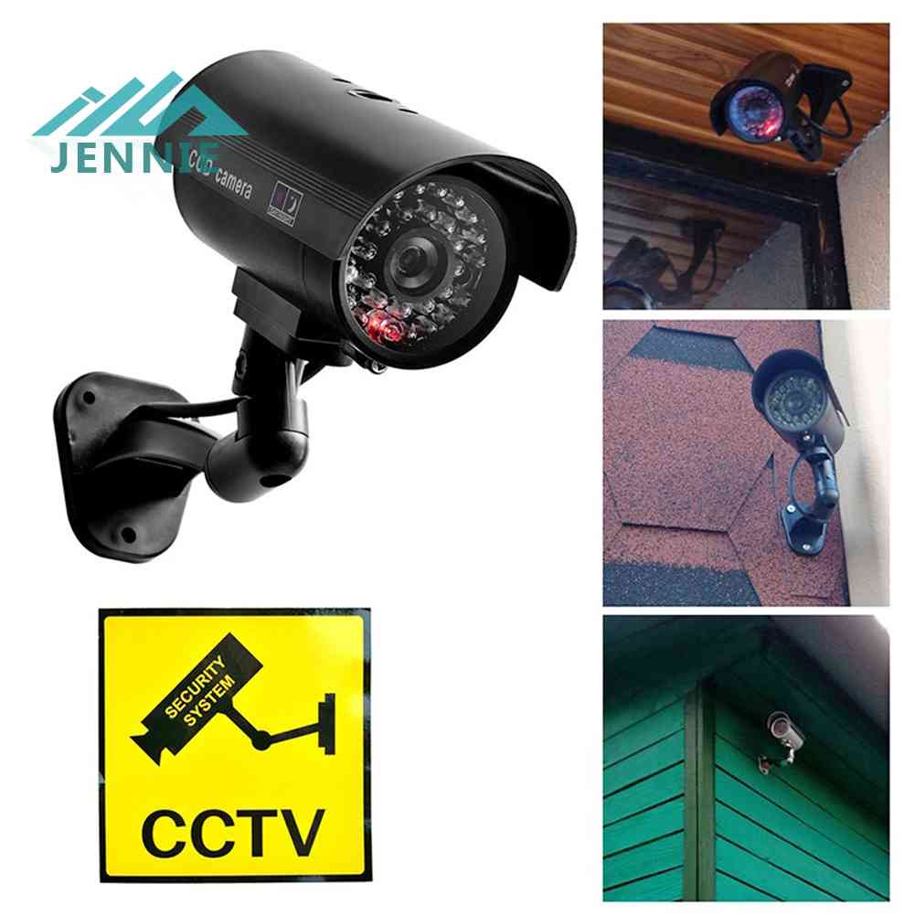 Camera An Ninh Giả Có Đèn LED Màu Đỏ