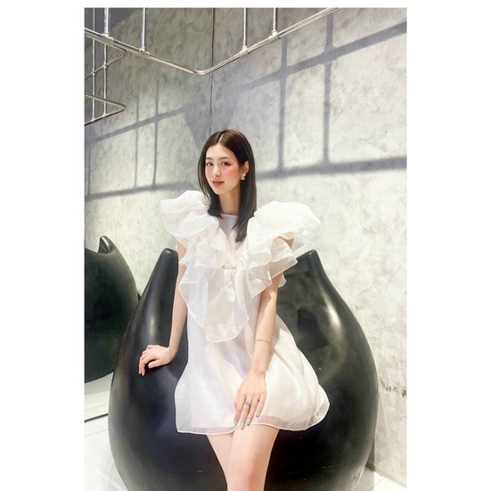 ĐẦM SUÔNG ORGANZA BÈO NGỰC