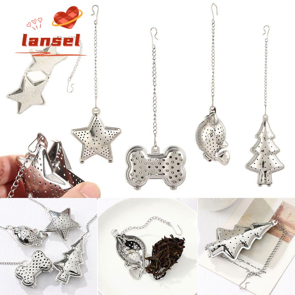 Dụng Cụ Lọc Trà Bằng Thép Không Gỉ Thiết Kế Dễ Thương Tiện Dụng