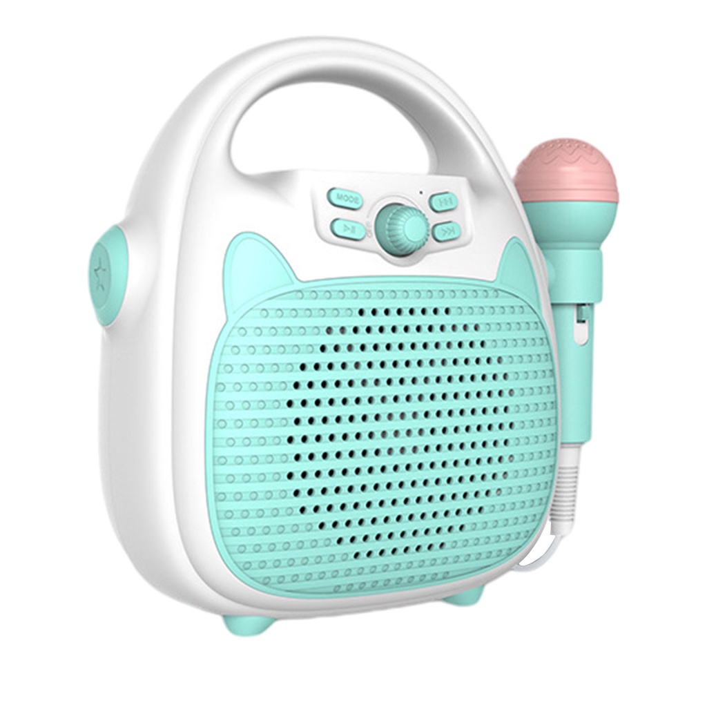 Máy Hát Karaoke Có Đèn LED Và 1 Micro Cho Trẻ Em