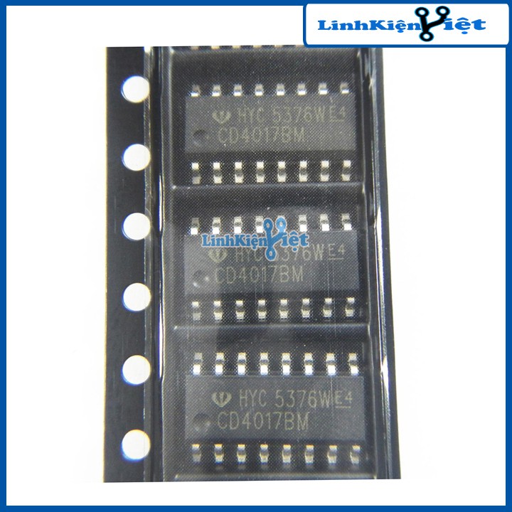 IC Đếm Thập Phân CD4017