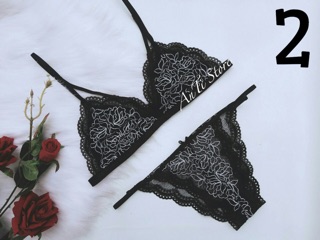 🎀 SET BRALETTE ĐEN NHIỀU MẪU🎀