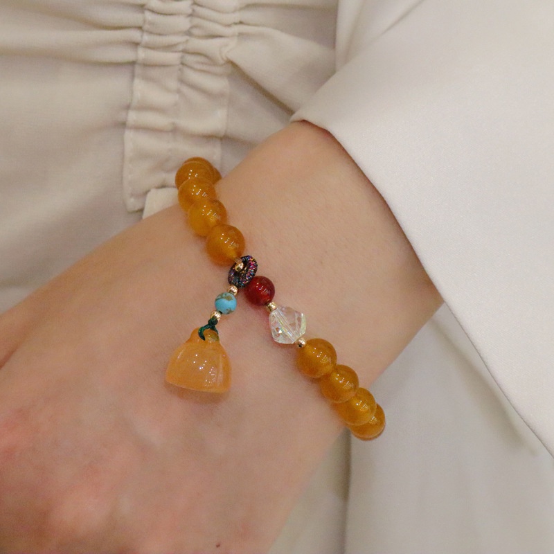 Hàng Mới Về [Hàng Mới Về] Vòng Đeo Tay Mã Não Phong Cách Mới