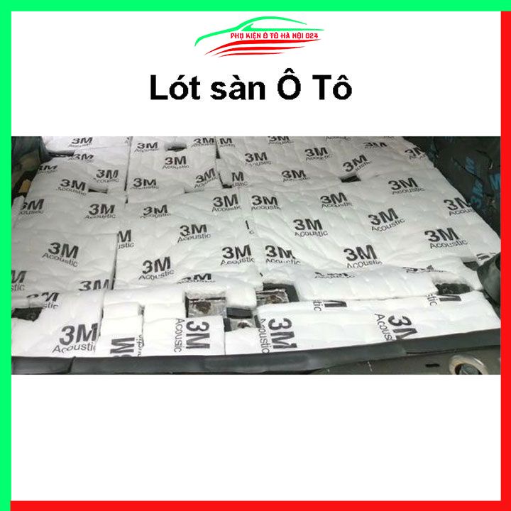 Bông Tiêu Âm 3M Dùng Cho Ô Tô, Sàn Xe, Thùng Loa Kích Thước 50x80x1cm