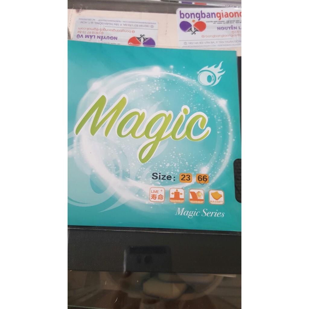 Mặt vợt bóng bàn gai magic 66