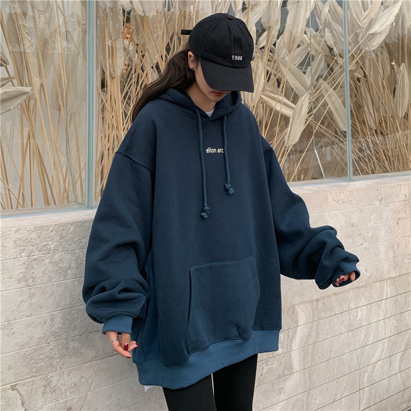 Áo hoodie nỉ nữ big size thời trang ulzzang hàn quốc, Áo hoodie nữ form rộng nỉ bông có mũ thời trang học sinh sinh viên | BigBuy360 - bigbuy360.vn