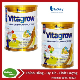 Sữa Bột Vitagrow 1+, 2+ 900g  Date 2023