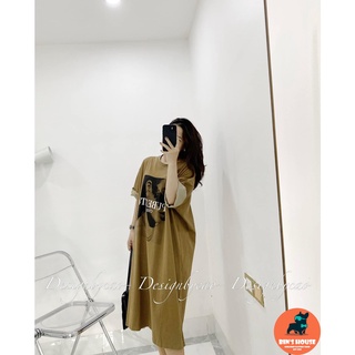 Bán sỉ váy suông cotton xanh puberty